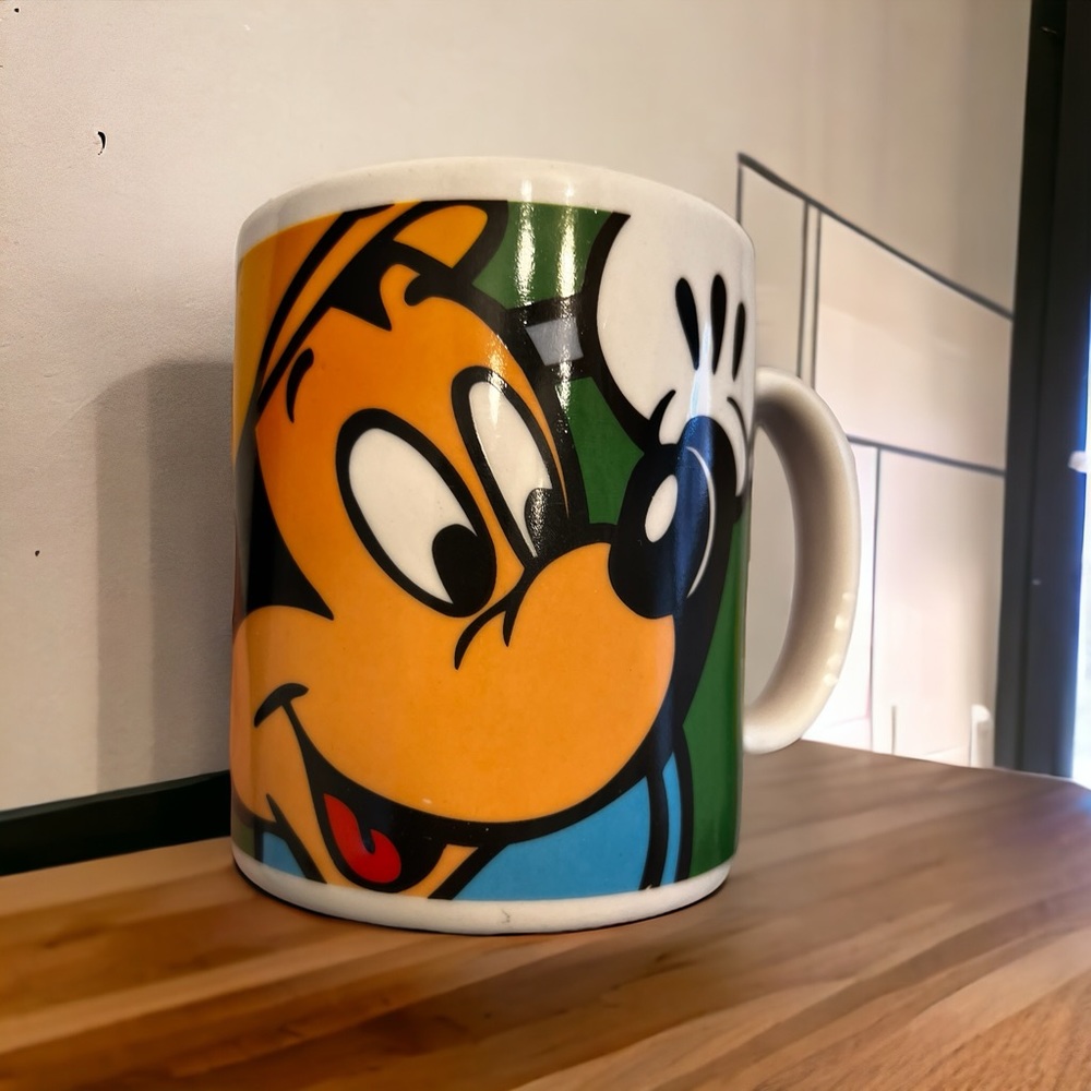 vintage mickey 1990s golf mug